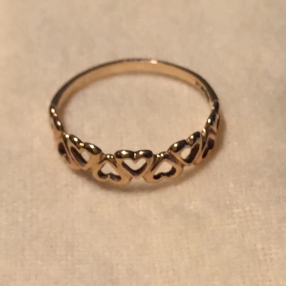 Gold Heart Ring